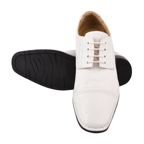 Owen Croco/Lizard Print Oxford Style Dress Shoes main image 5